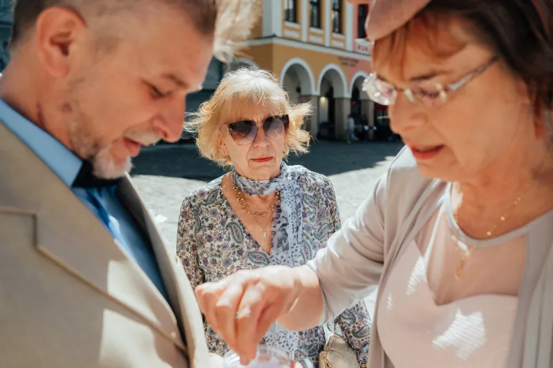 Svatební fotografie Svatební den