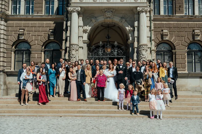 Svatební fotografie Svatební den