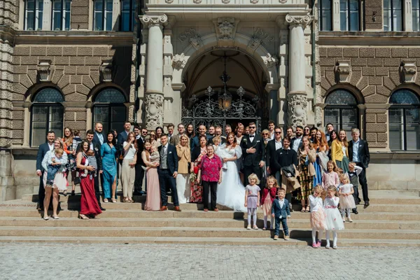 Svatební fotografie Svatební den