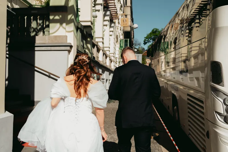 Svatební fotografie Svatební den