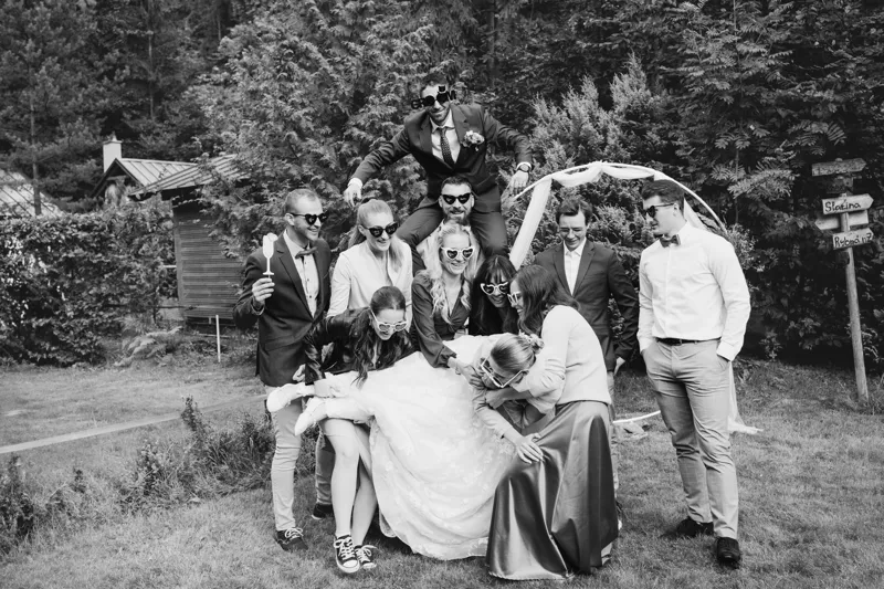 Svatební fotografie Izákovi