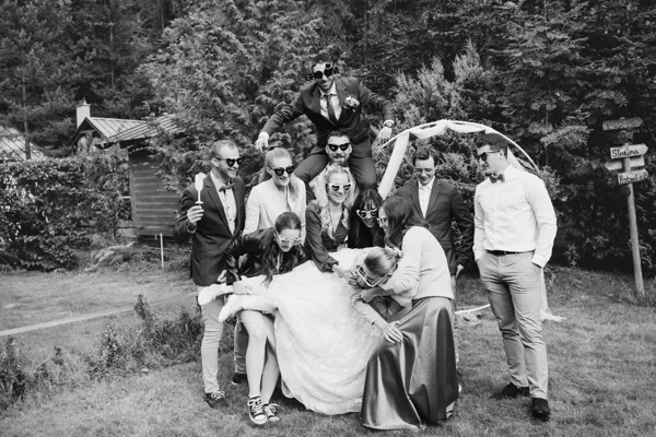 Svatební fotografie Izákovi